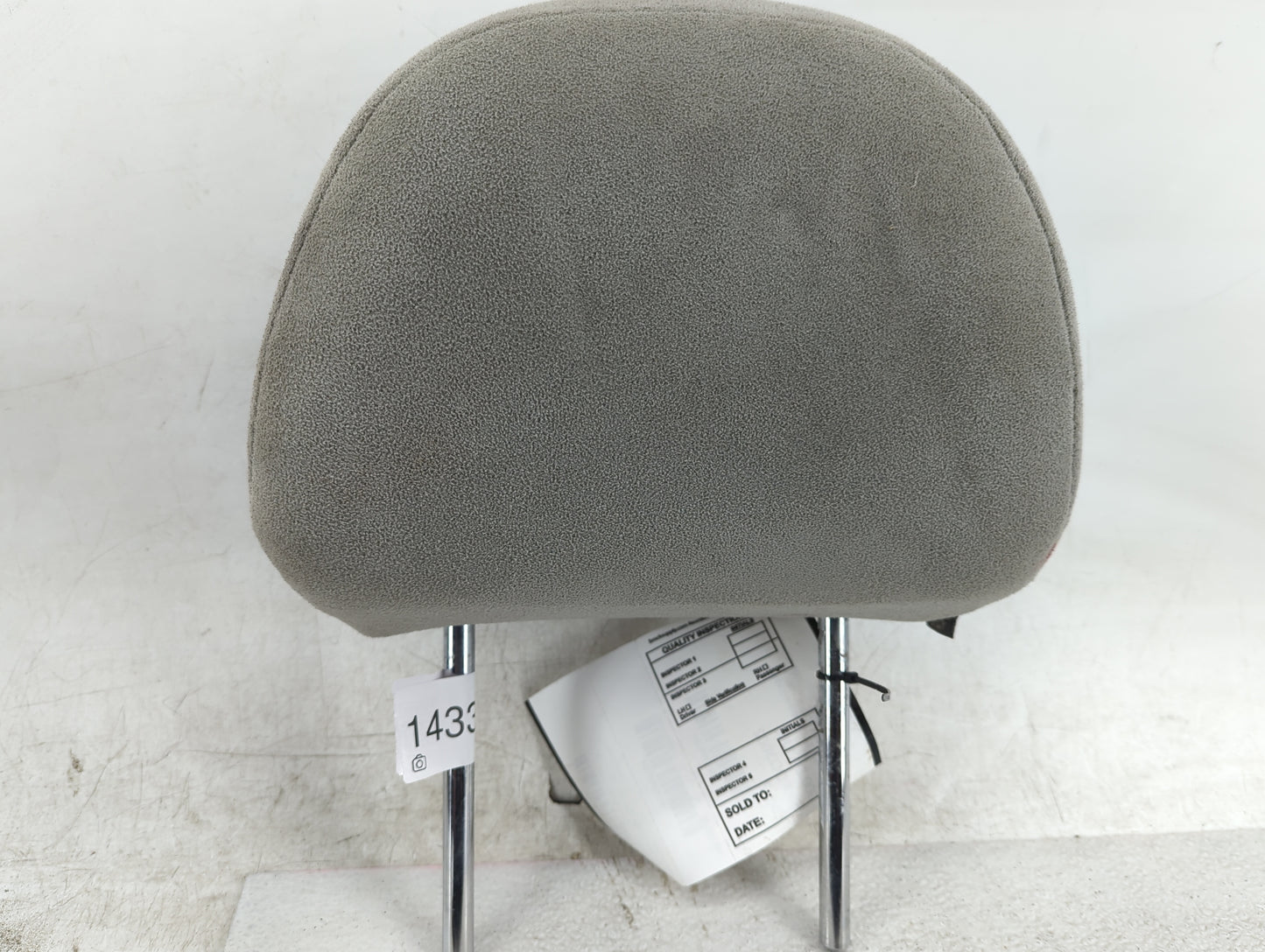 2005-2006 Nissan Altima Headrest Head Rest Front Driver Seat Grey - Oemusedautoparts1.com