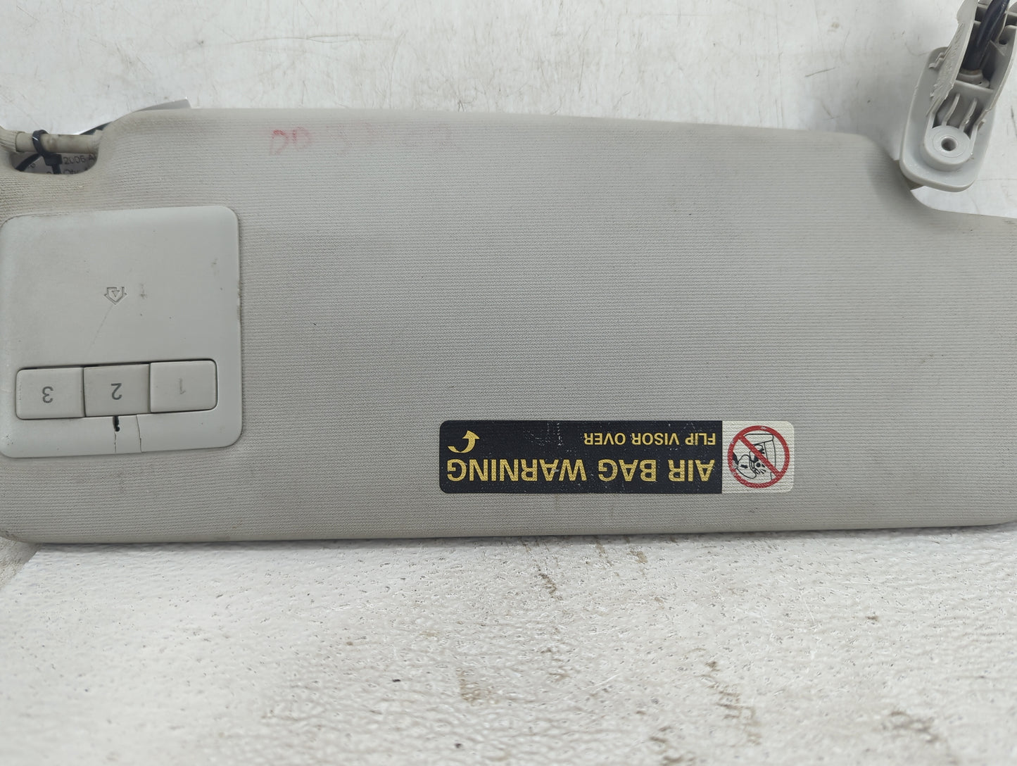 2005-2006 Nissan Altima Sun Visor Shade Replacement Driver Left Mirror Fits Fits 2005 2006 OEM Used Auto Parts - Oemusedauto
