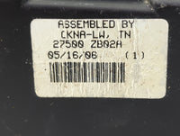 2005-2006 Nissan Altima Climate Control Module Temperature AC/Heater Replacement P/N:27500 ZB02A Fits Fits 2005 2006 OEM Use