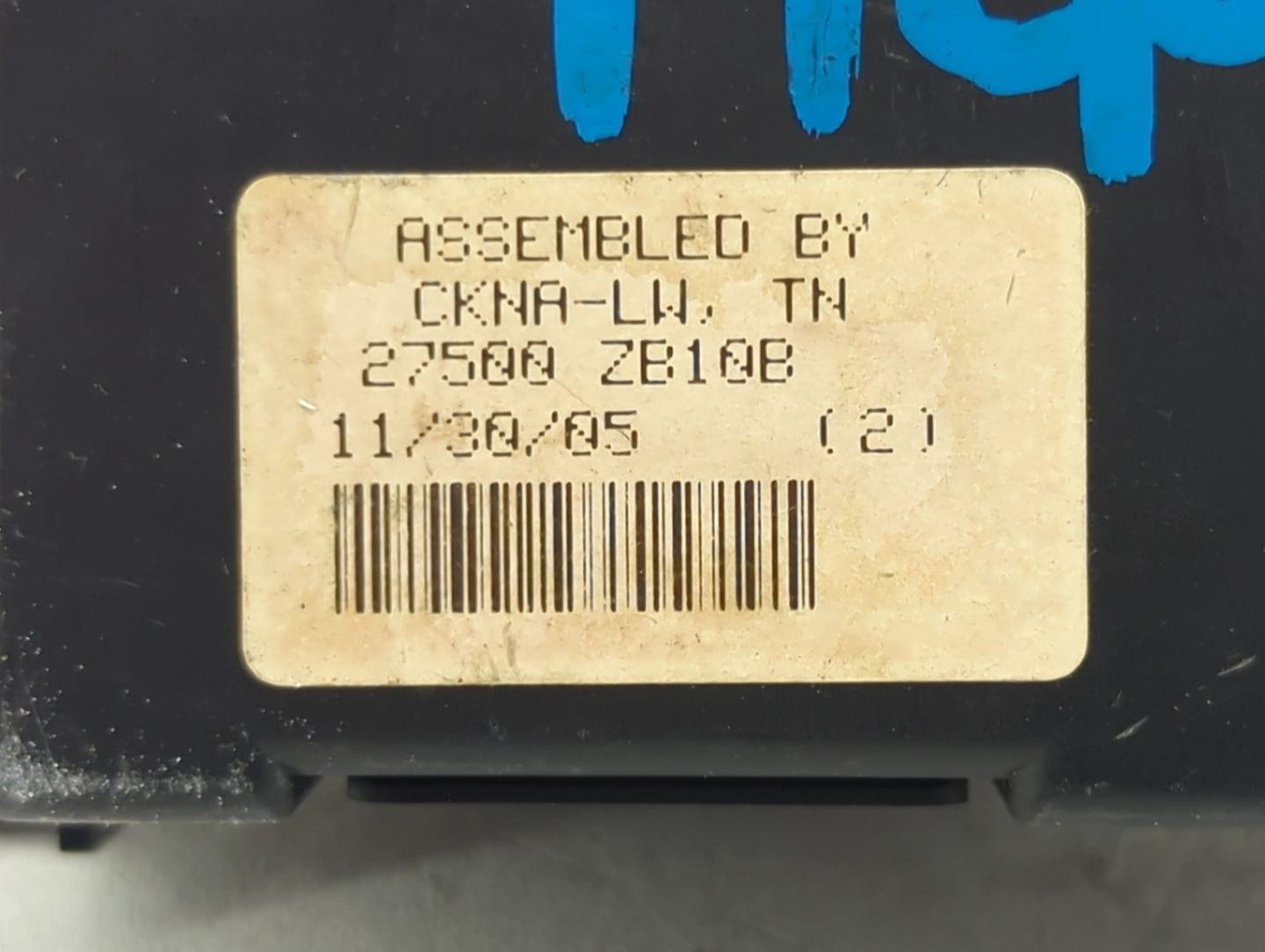 2005-2006 Nissan Altima Climate Control Module Temperature AC/Heater Replacement P/N:27500 ZB10B Fits Fits 2005 2006 OEM Use