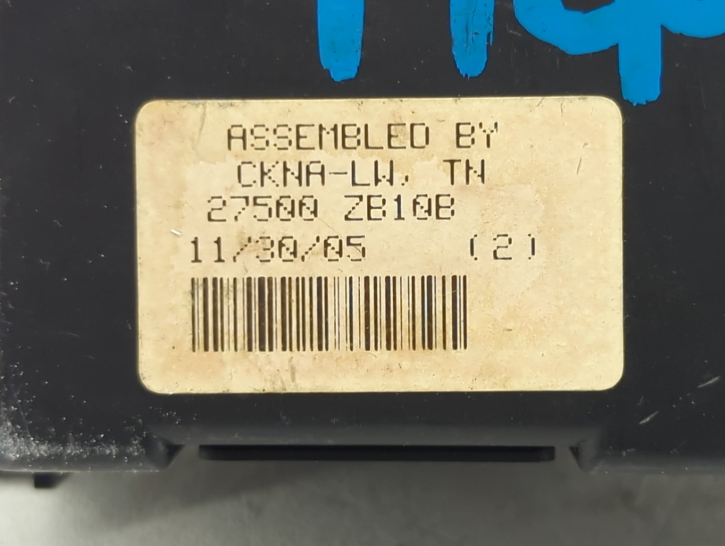 2005-2006 Nissan Altima Climate Control Module Temperature AC/Heater Replacement P/N:27500 ZB10B Fits Fits 2005 2006 OEM Use