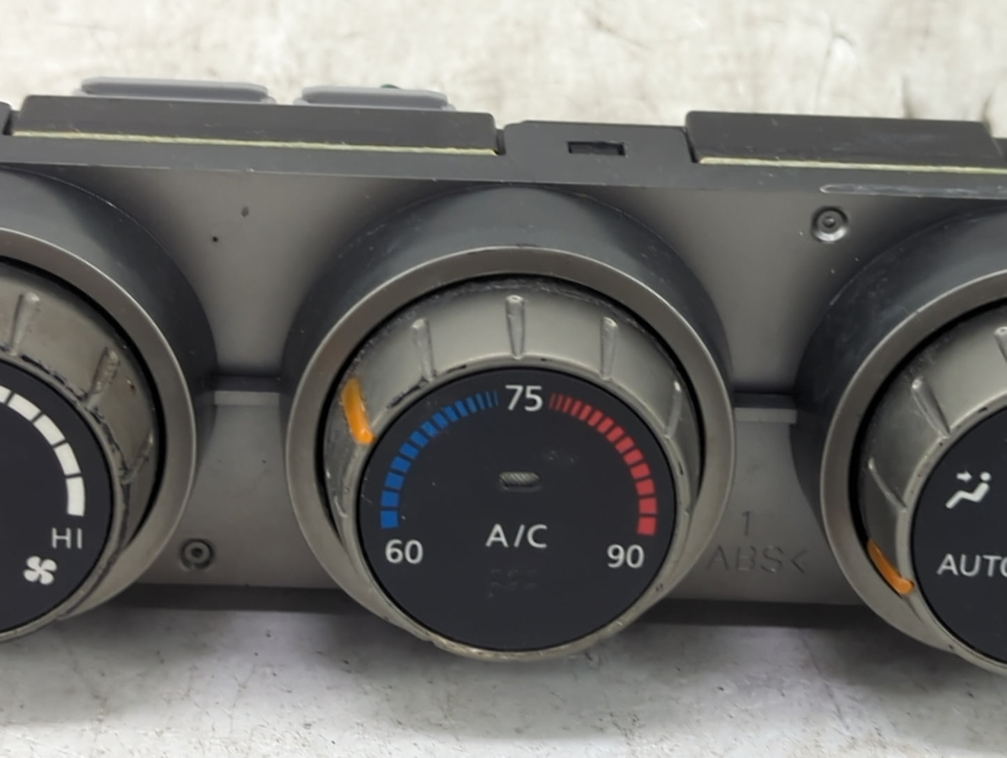 2006 Nissan Altima Climate Control Module Temperature AC/Heater Replacement Fits OEM Used Auto Parts - Oemusedautoparts1.com