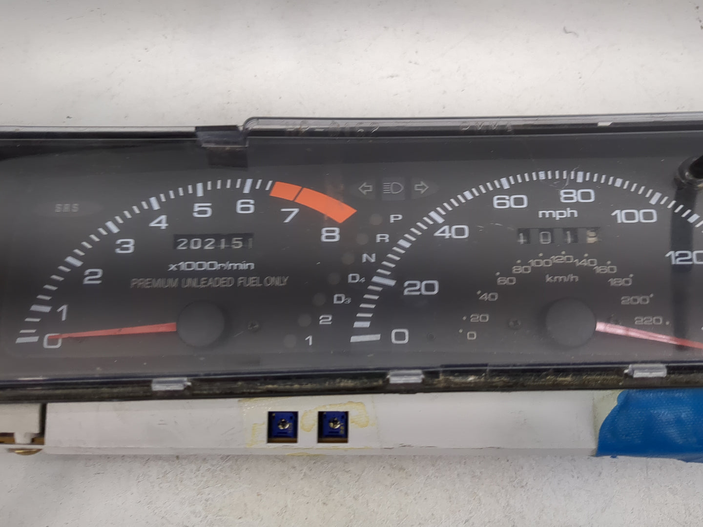 2006 Nissan Altima Instrument Cluster Speedometer Gauges P/N:78100-A300 HR0162 Miles: Fits OEM Used Auto Parts - Oemusedauto