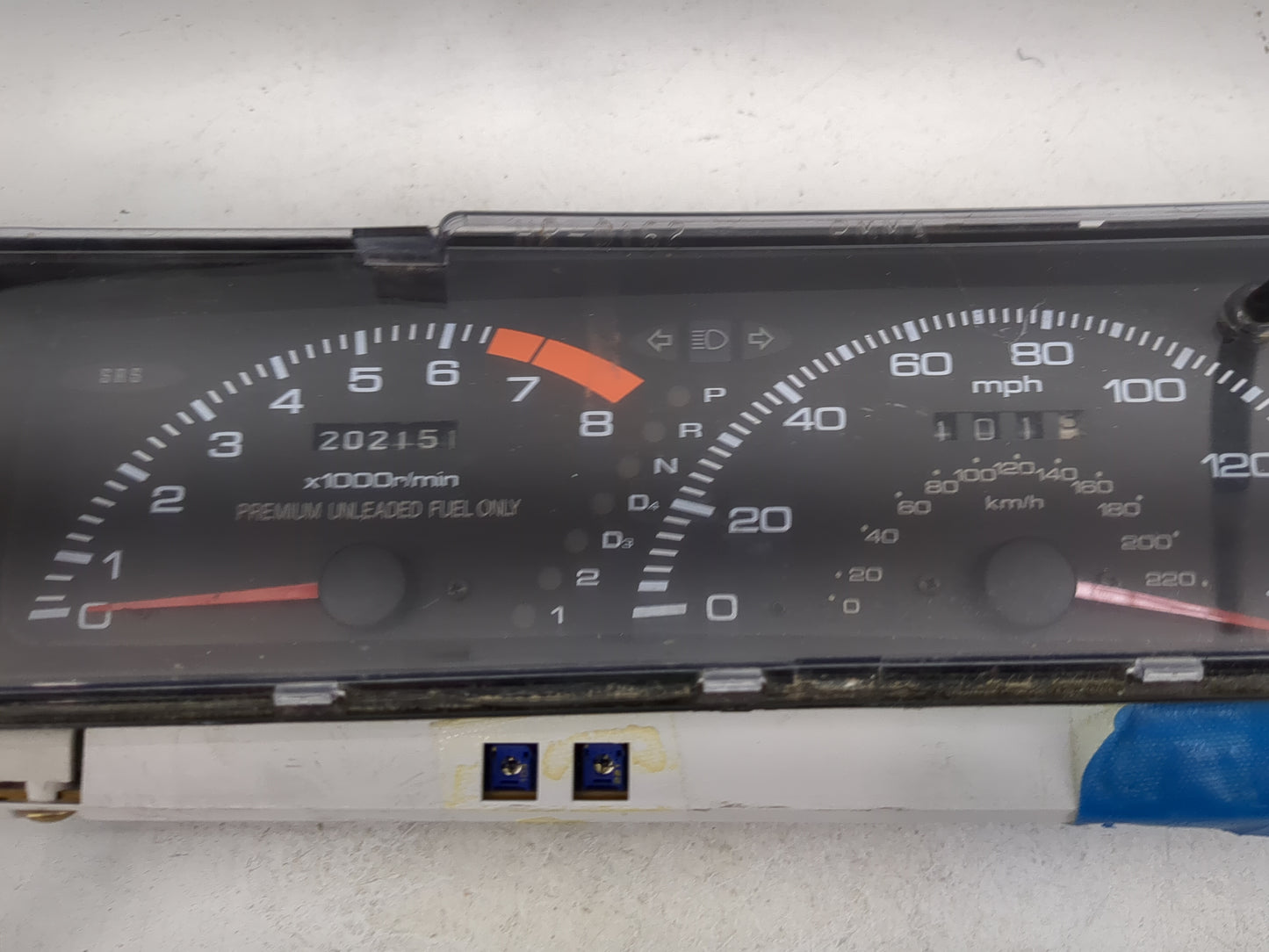 2006 Nissan Altima Instrument Cluster Speedometer Gauges P/N:78100-A300 HR0162 Miles: Fits OEM Used Auto Parts - Oemusedauto