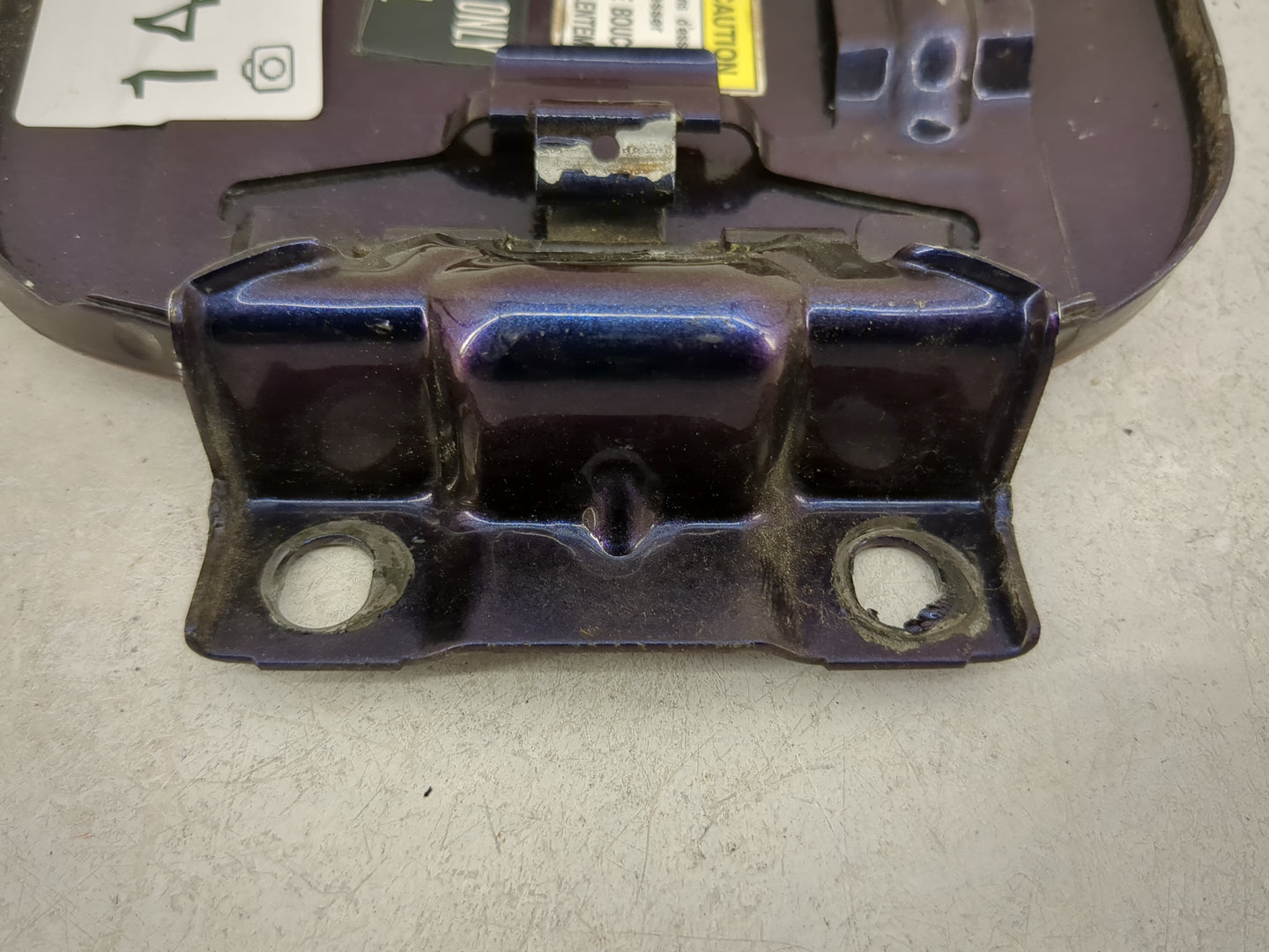 2006 Nissan Altima Fuel Tank Door Lid Gas Tank Blue - Oemusedautoparts1.com