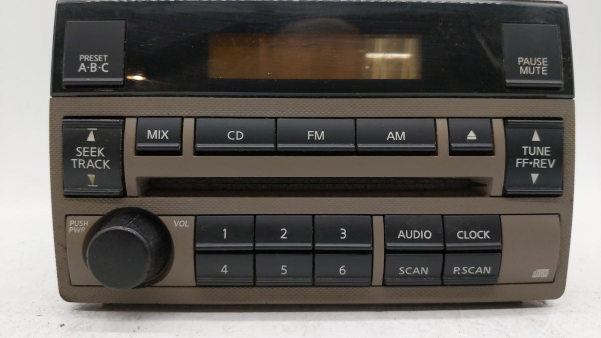 2005-2006 Nissan Altima Radio AM FM Cd Player Receiver Replacement P/N:28185 ZB10B 28185 ZB00B, 28185 ZB00C Fits 2005 2006 O