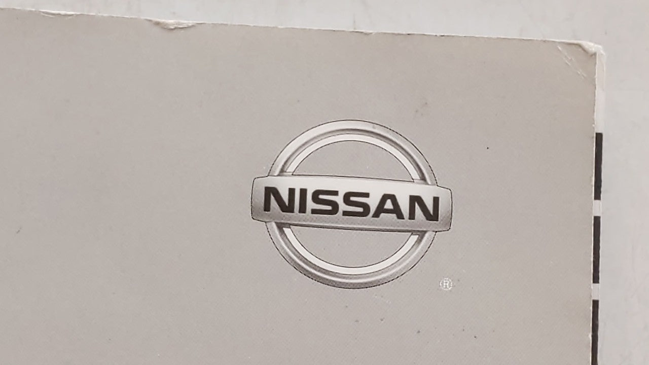 2006 Nissan Altima Owners Manual Book Guide OEM Used Auto Parts - Oemusedautoparts1.com