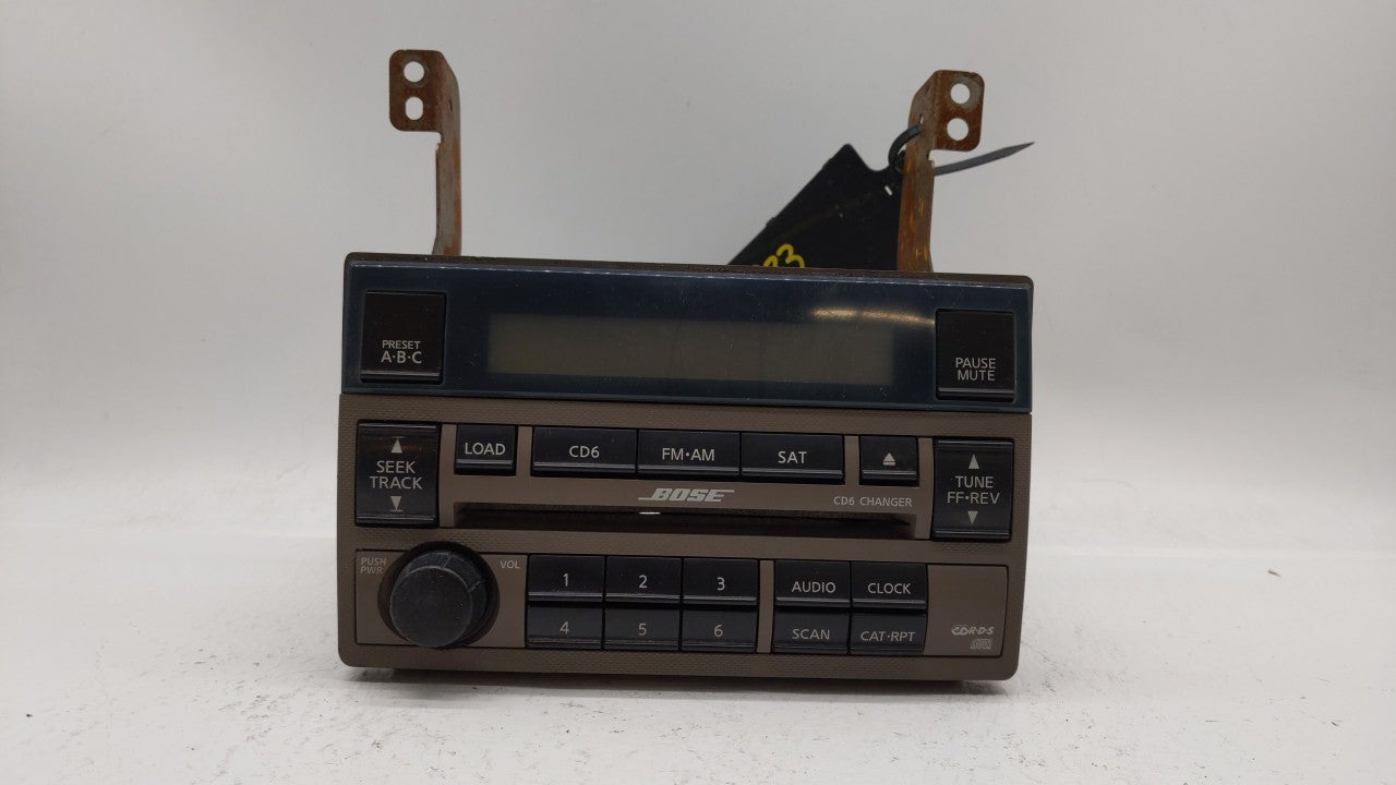 2005-2006 Nissan Altima Radio AM FM Cd Player Receiver Replacement P/N:28185 2B202 Fits Fits 2005 2006 OEM Used Auto Parts -