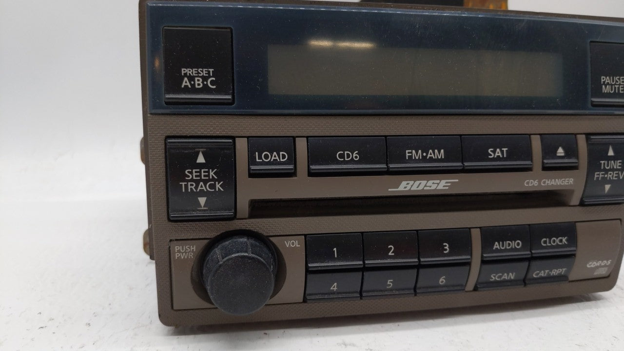 2005-2006 Nissan Altima Radio AM FM Cd Player Receiver Replacement P/N:28185 2B202 Fits Fits 2005 2006 OEM Used Auto Parts -