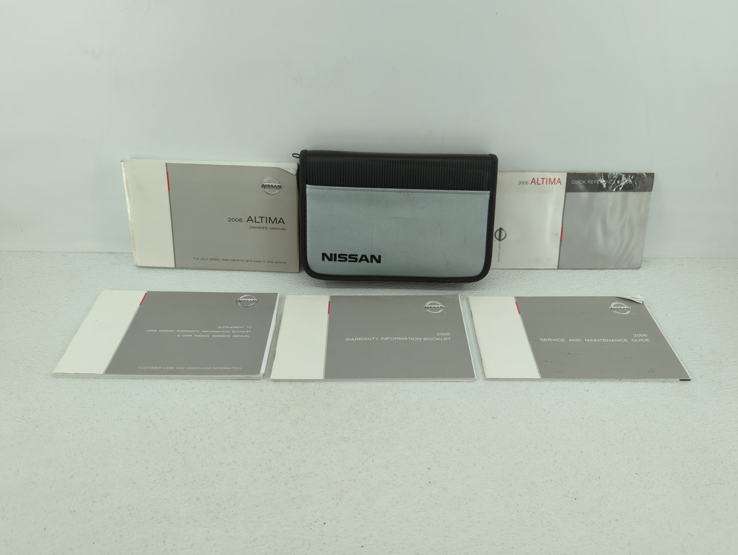 2006 Nissan Altima Owners Manual Book Guide OEM Used Auto Parts - Oemusedautoparts1.com