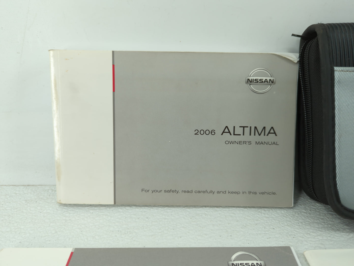 2006 Nissan Altima Owners Manual Book Guide OEM Used Auto Parts - Oemusedautoparts1.com