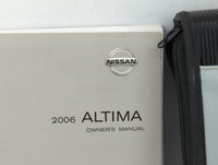 2006 Nissan Altima Owners Manual Book Guide OEM Used Auto Parts - Oemusedautoparts1.com