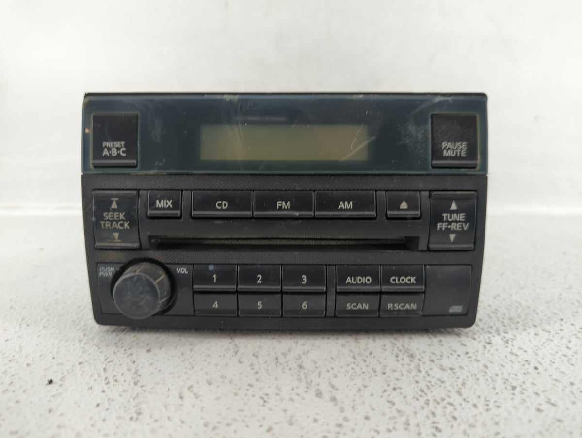 2005-2006 Nissan Altima Am Fm Cd Player Radio Receiver 510415 - Oemusedautoparts1.com