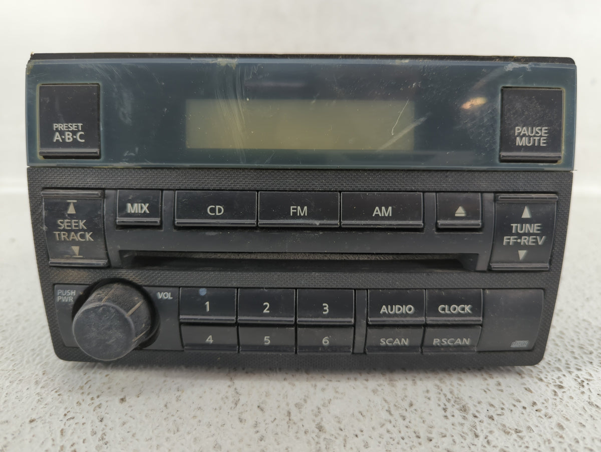 2005-2006 Nissan Altima Am Fm Cd Player Radio Receiver 510415 - Oemusedautoparts1.com