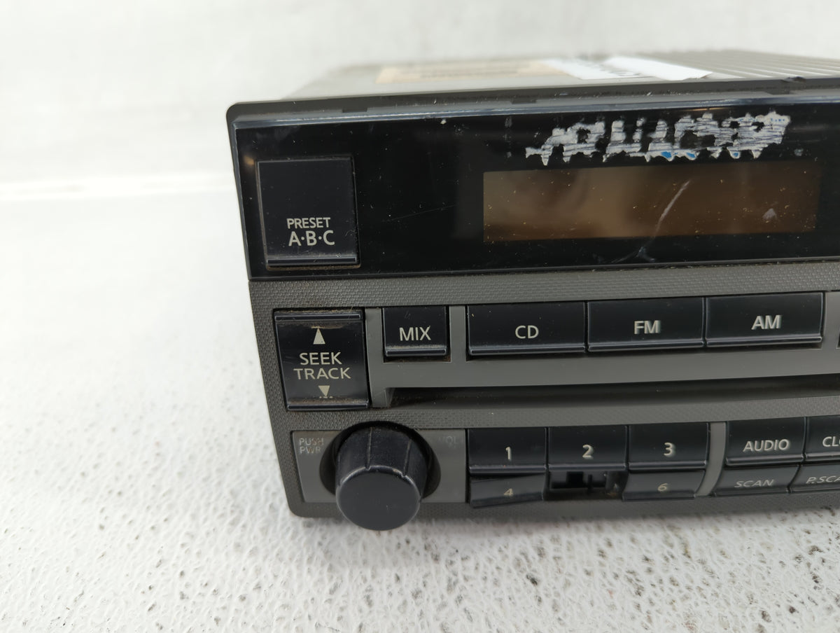 2005-2006 Nissan Altima Am Fm Cd Player Radio Receiver 520466 - Oemusedautoparts1.com