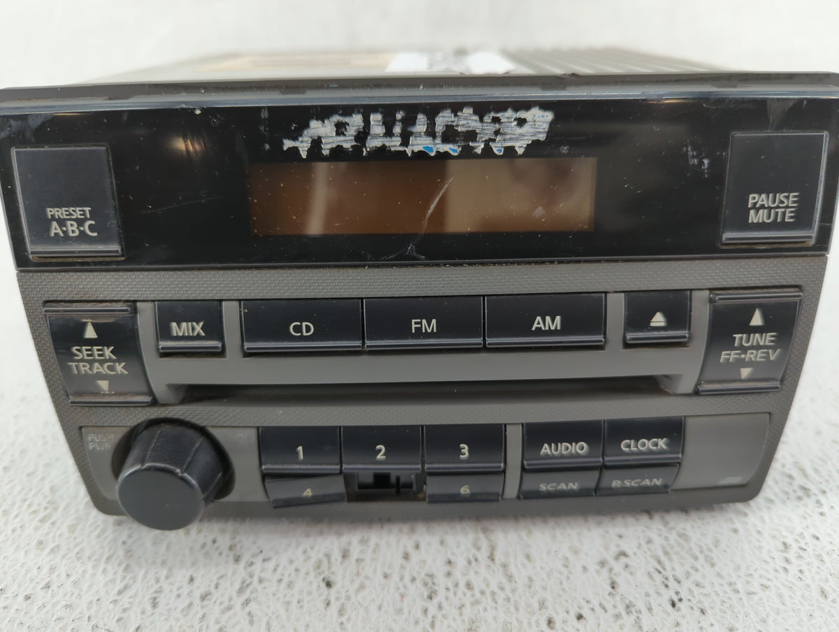 2005-2006 Nissan Altima Am Fm Cd Player Radio Receiver 520466 - Oemusedautoparts1.com