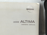 2006 Nissan Altima Owners Manual Book Guide P/N:OM6E-0L31U0 OEM Used Auto Parts - Oemusedautoparts1.com