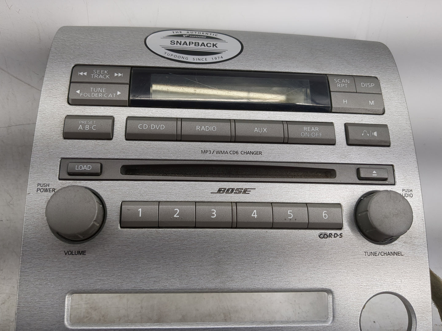 2006 Nissan Armada Radio AM FM Cd Player Receiver Replacement P/N:28185 ZC30A 1115000A62133582 Fits OEM Used Auto Parts - Oe