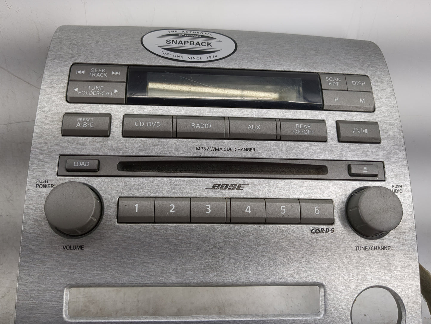 2006 Nissan Armada Radio AM FM Cd Player Receiver Replacement P/N:28185 ZC30A 1115000A62133582 Fits OEM Used Auto Parts - Oe