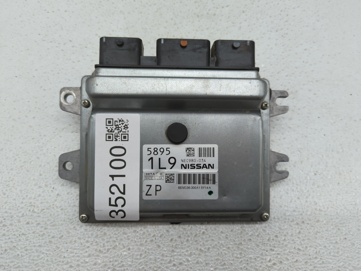 2006 Nissan Armada PCM Engine Control Computer ECU ECM PCU OEM P/N:NEC980-034 Fits OEM Used Auto Parts - Oemusedautoparts1.c