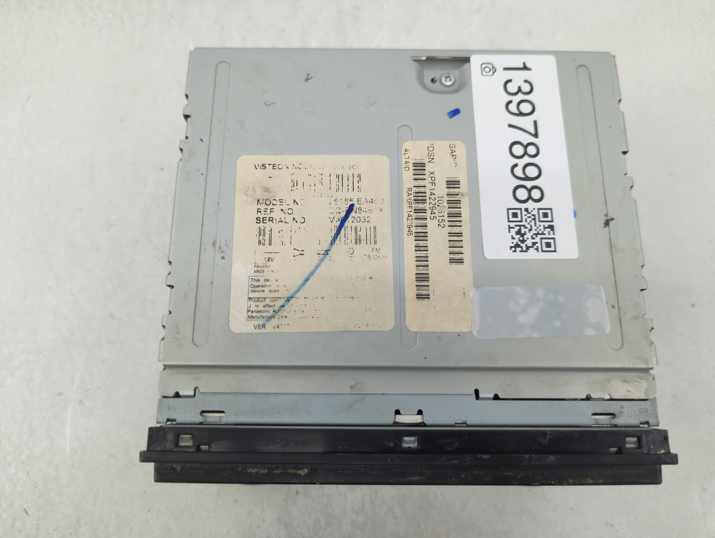 2005-2006 Nissan Frontier Radio AM FM Cd Player Receiver Replacement P/N:28185EA400 XPF1422945 Fits Fits 2005 2006 2007 OEM 