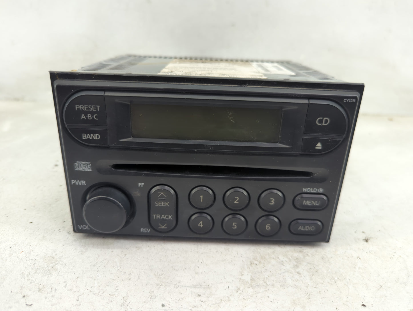 2005-2008 Nissan Frontier Radio AM FM Cd Player Receiver Replacement Fits Fits 2005 2006 2007 2008 OEM Used Auto Parts - Oem