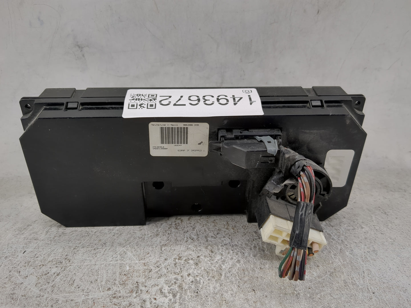 2005-2008 Nissan Frontier Climate Control Module Temperature AC/Heater Replacement P/N:5NEH-19808-A/B 225875 Fits OEM Used A