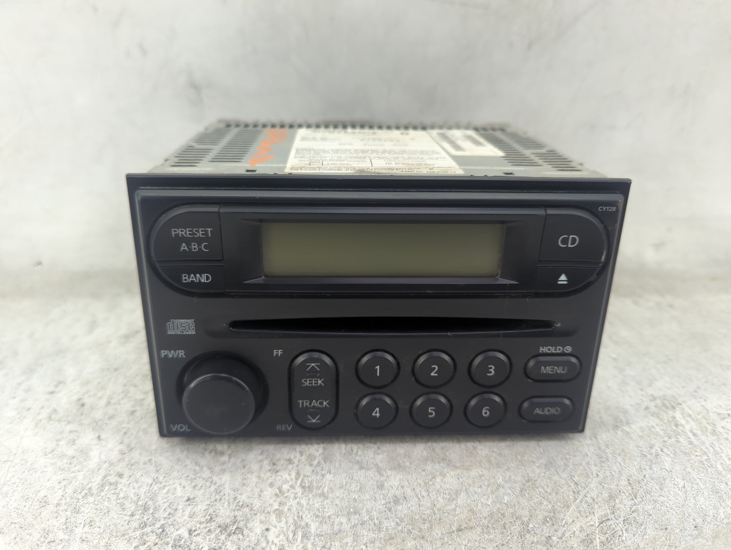 2005-2008 Nissan Frontier Radio AM FM Cd Player Receiver Replacement P/N:28185 EA001 PP-2449V Fits Fits 2005 2006 2007 2008 