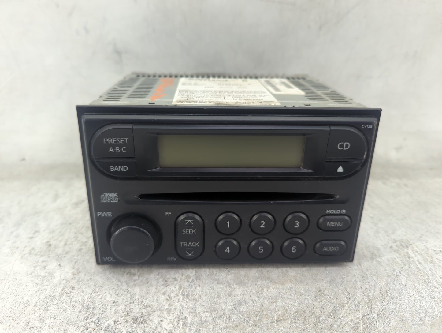 2005-2008 Nissan Frontier Radio AM FM Cd Player Receiver Replacement P/N:28185 EA001 PP-2449V Fits Fits 2005 2006 2007 2008 
