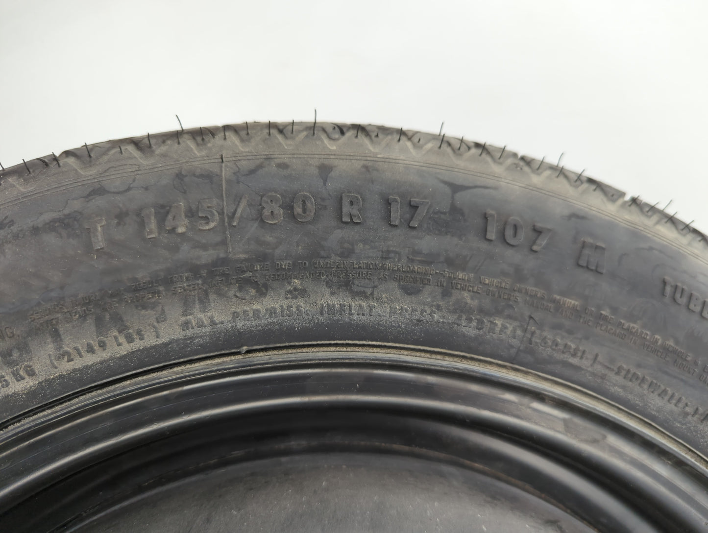 2004-2022 Nissan Maxima Spare Donut Tire Wheel Rim Oem - Oemusedautoparts1.com