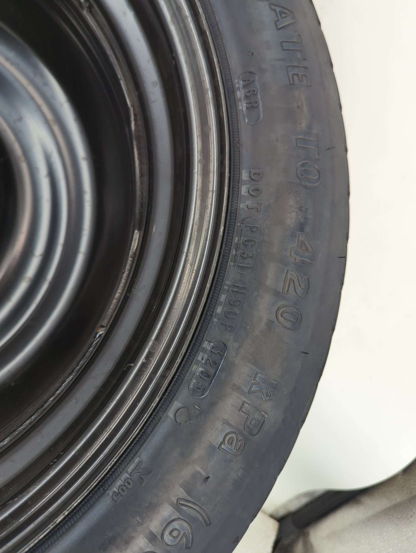 2004-2022 Nissan Maxima Spare Donut Tire Wheel Rim Oem 1490763 - Oemusedautoparts1.com