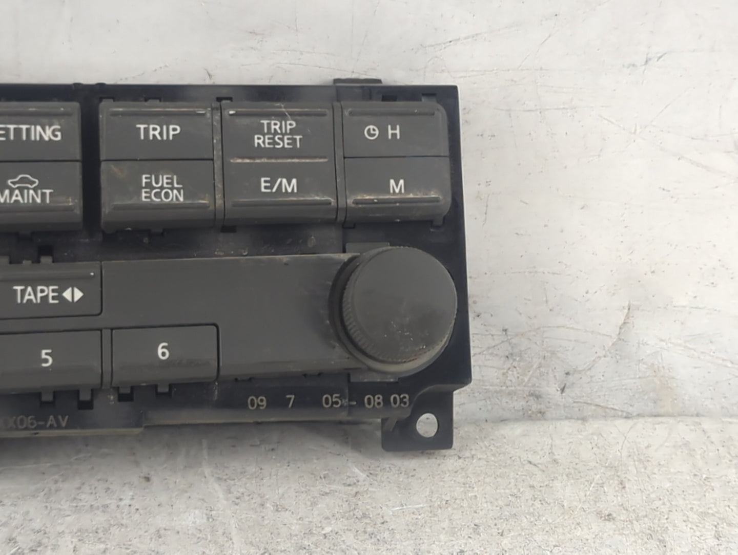 2006 Nissan Maxima Radio AM FM Cd Player Receiver Replacement P/N:28395 ZK00D Fits OEM Used Auto Parts - Oemusedautoparts1.c
