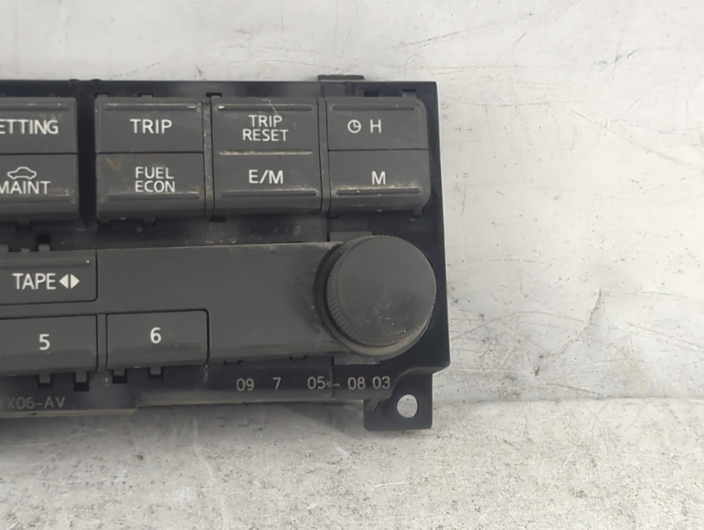 2006 Nissan Maxima Radio AM FM Cd Player Receiver Replacement P/N:28395 ZK00D Fits OEM Used Auto Parts - Oemusedautoparts1.c