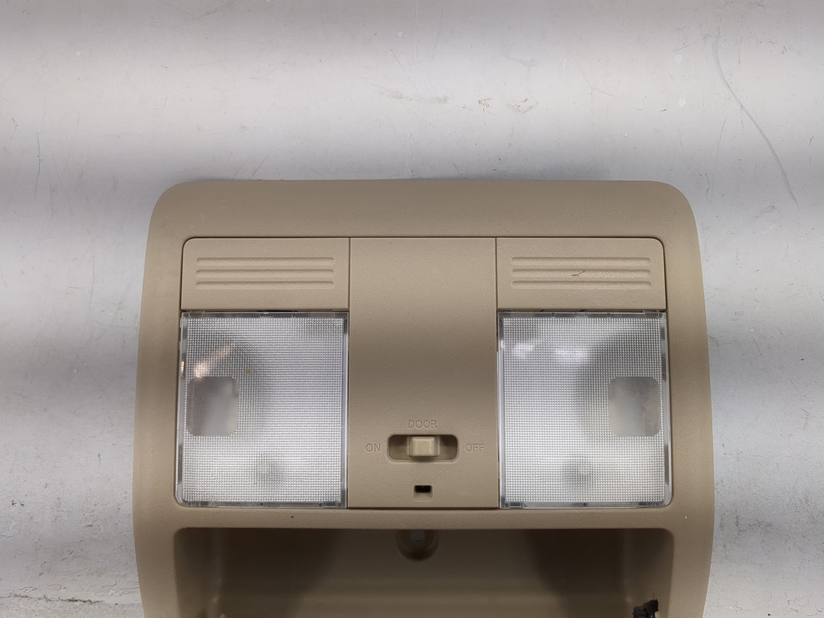 2006 Nissan Maxima Overhead Roof Console Tan - Oemusedautoparts1.com