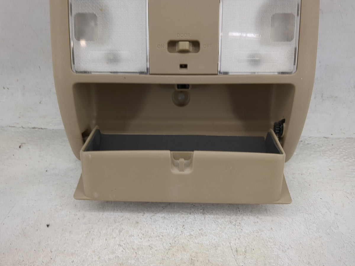 2006 Nissan Maxima Overhead Roof Console Tan - Oemusedautoparts1.com