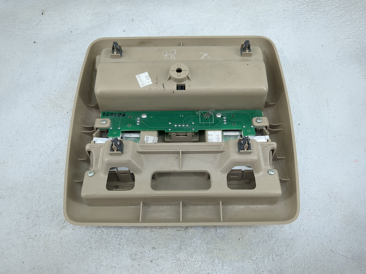 2006 Nissan Maxima Overhead Roof Console Tan - Oemusedautoparts1.com