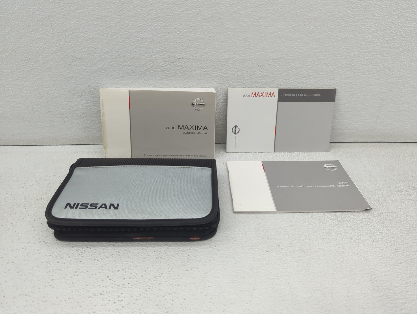 2006 Nissan Maxima Owners Manual Book Guide OEM Used Auto Parts - Oemusedautoparts1.com