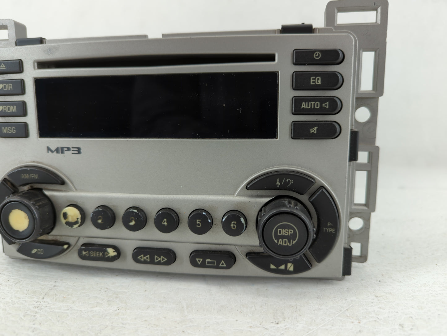 2006 Nissan Maxima Radio AM FM Cd Player Receiver Replacement P/N:15868181 Fits OEM Used Auto Parts - Oemusedautoparts1.com