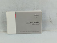 2006 Nissan Maxima Owners Manual Book Guide P/N:OM6E-0A34U1 OEM Used Auto Parts - Oemusedautoparts1.com