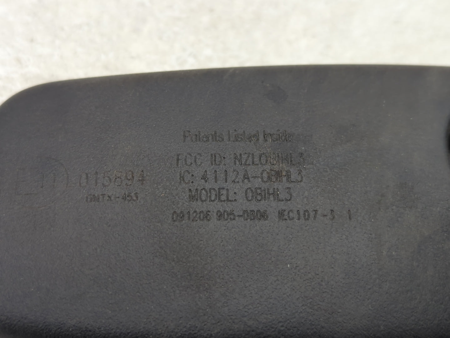 2006 Nissan Maxima Interior Rear View Mirror Replacement OEM P/N:E11026137 E11015894 Fits OEM Used Auto Parts - Oemusedautop