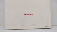 2006 Nissan Maxima Owners Manual Book Guide OEM Used Auto Parts - Oemusedautoparts1.com