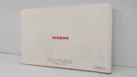 2006 Nissan Maxima Owners Manual Book Guide OEM Used Auto Parts - Oemusedautoparts1.com