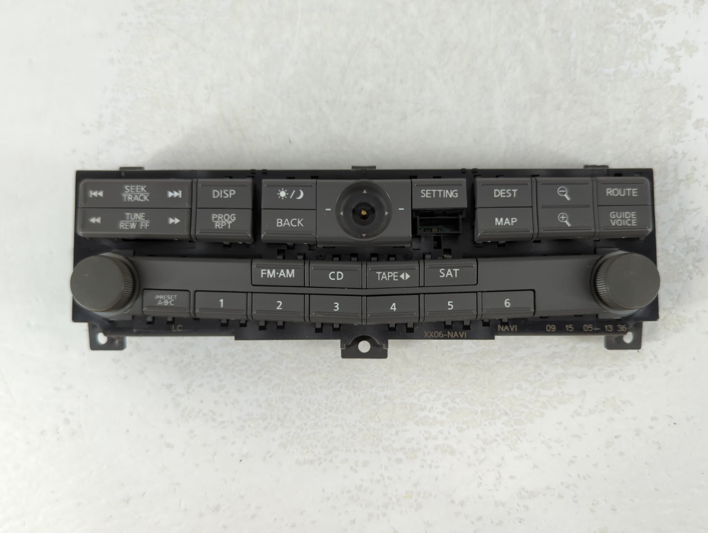 2006-2006 Nissan Maxima Radio Control Panel - Oemusedautoparts1.com