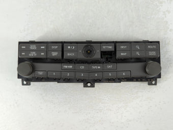 compare product 2006-2006 Nissan Maxima Radio Control Panel