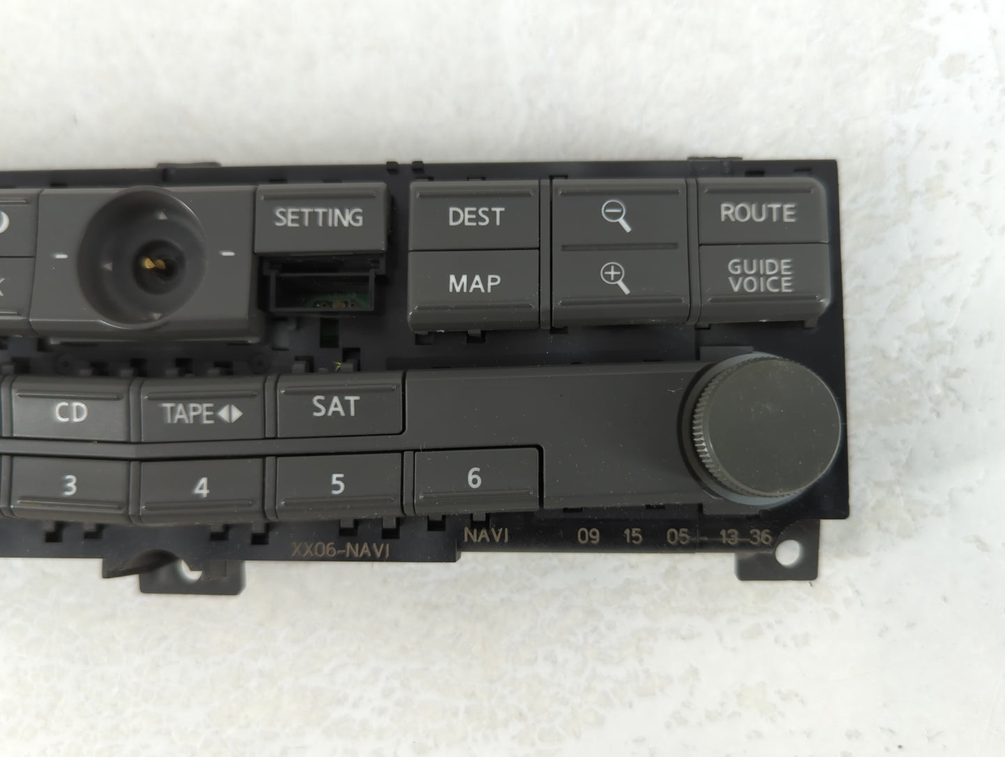 2006-2006 Nissan Maxima Radio Control Panel - Oemusedautoparts1.com