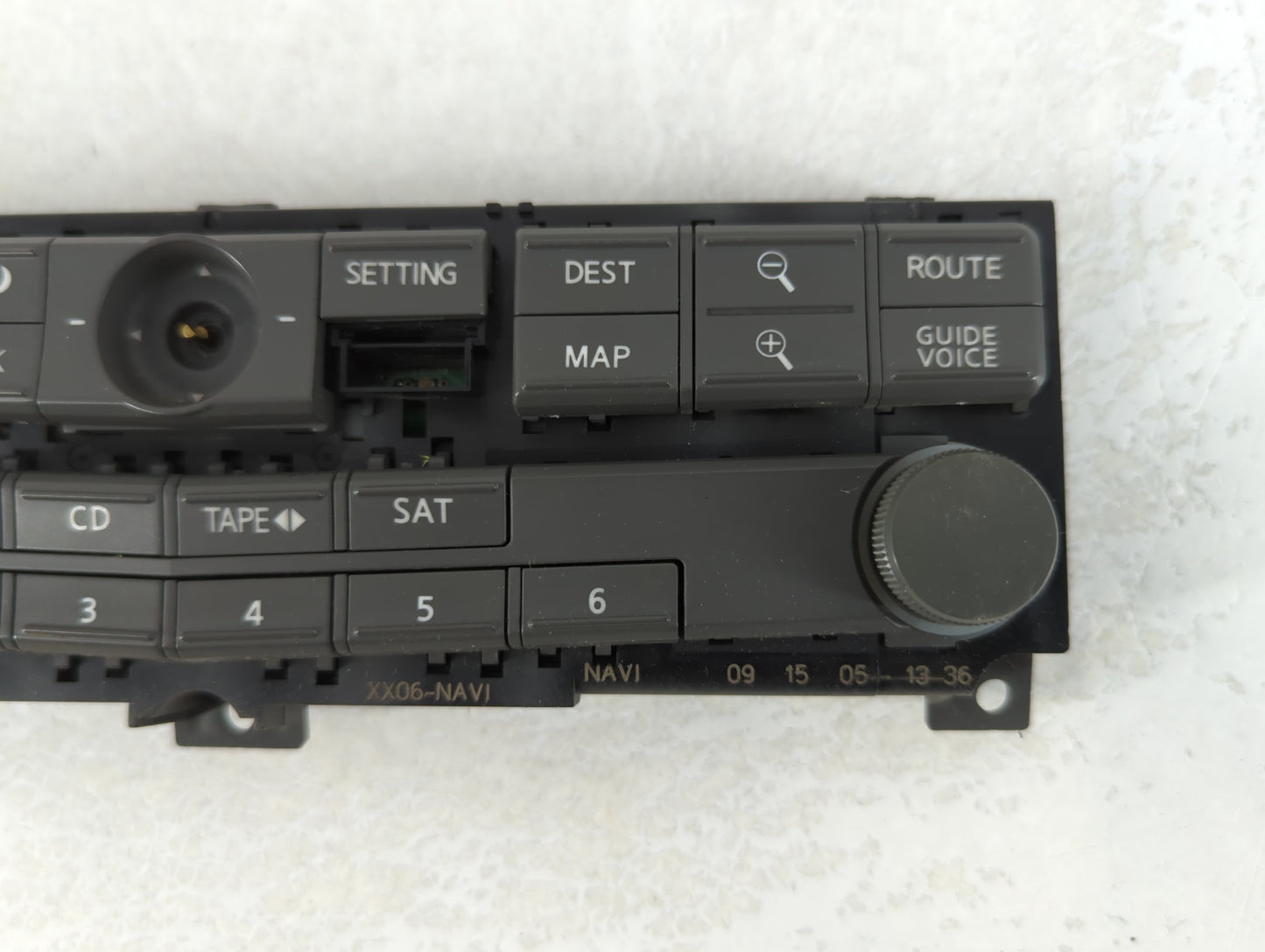 2006-2006 Nissan Maxima Radio Control Panel - Oemusedautoparts1.com