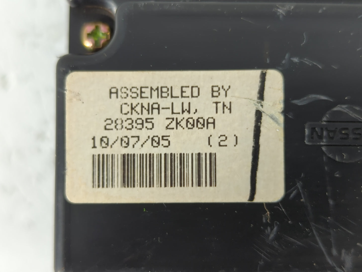 2006-2006 Nissan Maxima Radio Control Panel - Oemusedautoparts1.com