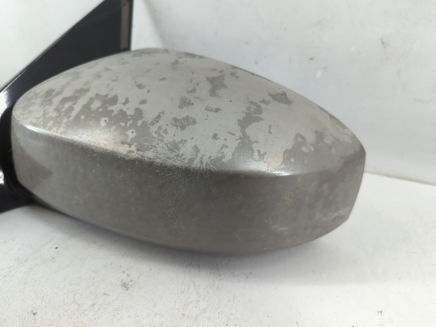 2004-2008 Nissan Maxima Driver Left Side View Manual Door Mirror Grey - Oemusedautoparts1.com