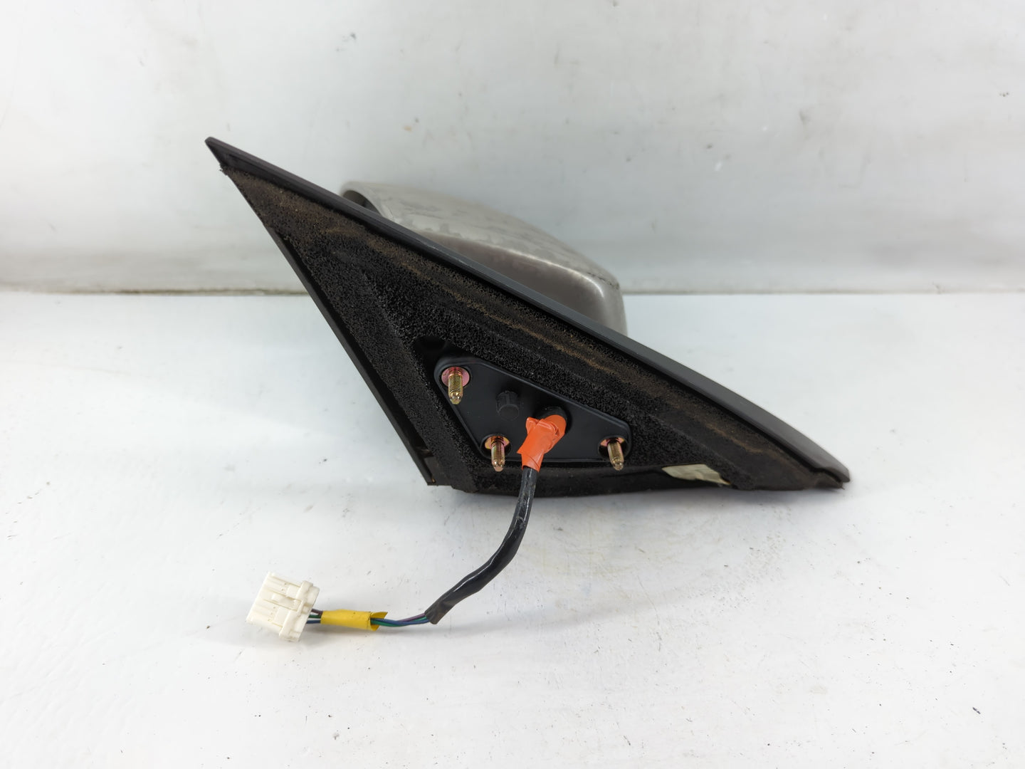 2004-2008 Nissan Maxima Driver Left Side View Manual Door Mirror Grey - Oemusedautoparts1.com