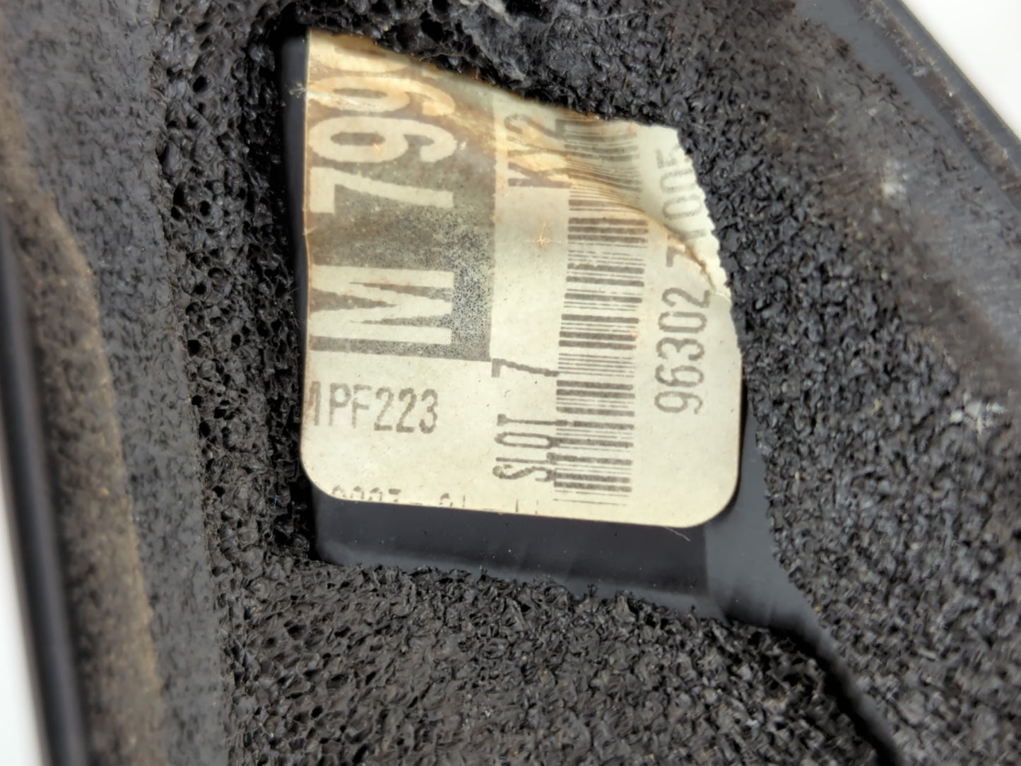 2004-2008 Nissan Maxima Driver Left Side View Manual Door Mirror Grey - Oemusedautoparts1.com